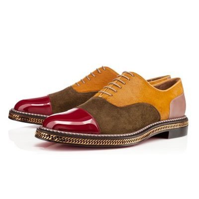 Zapatos de caballero Dechaine Pony del Diseñador Christian Louboutin de FW Colección 13